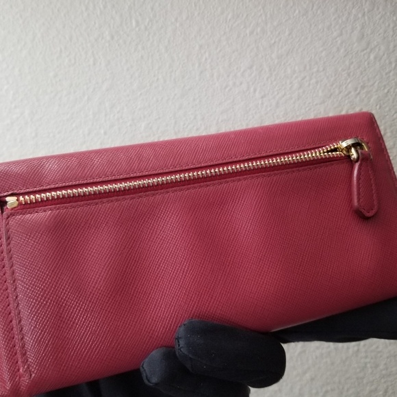 PRADA Beautiful Long Bifold wallet Italy - Picture 11 of 16